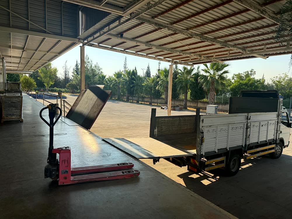 Elektrikli transpalet ve açık lift